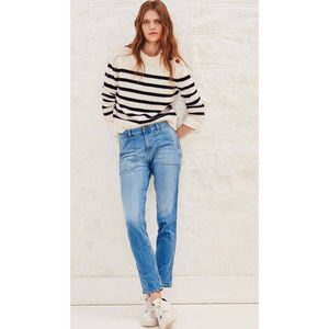 BA&SH Sally Light Used Blue Straight Leg Jeans     Size: 28